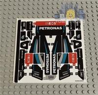 Lego Speed Champions STICKER SHEET ONLY for 77244 Mercedes-AMG F1 W15 Race Car