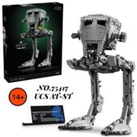 MOC Star Wars 75417 AT-ST Walker - UCS Display Building Blocks Set - Generic