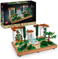 LEGO Icons Fountain Garden Home Decor Set for Adults Complete Set 10359