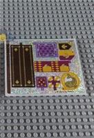 Lego Disney Frozen STICKER SHEET 2 ONLY for set 41167 Arendelle Castle Village