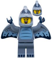 Lego Series 27 71048-6 Pterodactyl Costume Fan, in Zipbag BNIP