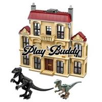 Indoraptor Rampage at Lockwood Estate (75930) 1019PCS Building Blocks w/ Figures