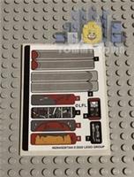 Lego Star Wars STICKER SHEET ONLY for set 75271 Luke Skywalker's Landspeeder