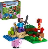 LEGO Minecraft The Creeper Ambush 21177 Building Kit; Gaming Adventure Playset;