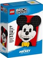 Lego Brick Sketches. Mickey Mouse 40456 Boxset BNIB (Retired)