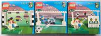 LEGO Goal Keeper Sports Football 2000 Soccer Set 3412 3413 3414 box bit damaged