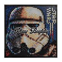 Star Wars Stormtrooper Wall Art 2304PCS Building Blocks MOC Bricks