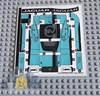 Lego Speed Champions STICKER SHEET 2 76898 Formula E Jaguar & Jaguar I-PACE
