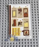 Lego Disney STICKER SHEET ONLY for Lego set 43270 Moana's Adventure Canoe