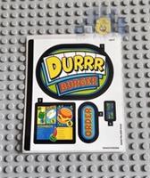 Lego Fortnite STICKER SHEET ONLY for Lego set 77076 Durrr Burger Restaurant