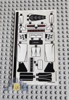 Lego Speed Champions STICKER SHEET for 77240 Bugatti Centodieci Hyper Sports Car