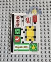 Lego Jurassic World STICKER SHEET 76973 Raptor & Titanosaurus Tracking Mission