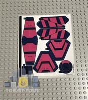 Lego Super Heroes STICKER SHEET for Lego set 76316 Fantastic Four vs Galactus