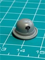 1 LEGO part The Riddler Minifigure Hat from 6857 - light grey DC Superheroes