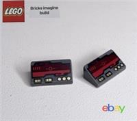 LEGO NEW Roof Tile 1X2X2/3 - Vehicle- Space - Star Wars - Computer Screen -10C