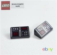 LEGO NEW Roof Tile 1X2X2/3 - Vehicle- Space - Star Wars - Computer Screen -10B