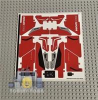 Lego Technic STICKER SHEET ONLY for Lego set 42107 Ducati Panigale V4 R