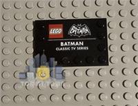Lego Super Heroes (6180pb149) Modified 4x6 Tile For 76238 Classic TV Batman Cowl