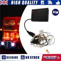 ONLY For Lego London Bus 10258 Bricks Building Toy LED Light Lighting USB Kit UK