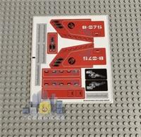 Lego Atlantis STICKER SHEET ONLY for Lego set 8075 Neptune Carrier