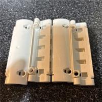 4 x NEW LEGO TECHNIC PANEL CURVED 11 x 3 WITH 2 PINHOLES 6004137 WHITE