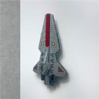 Vertical LEGO Wall Mount for LEGO Venator-Class Attack Cruiser (75441)