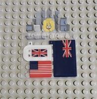 Lego Icons Titanic 10294 Plastic Sheet Flag Set (10294pls01) Brand New!