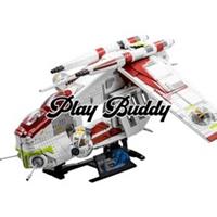 Star Wars UCS Republic Gunship (75309) 3292PCS Building Blocks w/ Figures