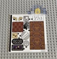 Lego Wednesday STICKER SHEET ONLY for Lego set 76785 Thing's Apartment