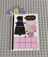 Lego Wicked STICKER SHEET ONLY for Lego set 75682 Elphaba & Glinda Figures