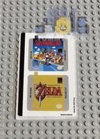 Lego Super Mario STICKER SHEET ONLY for Lego set 72046 Game Boy