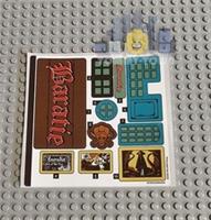 Lego One Piece STICKER SHEET 1 ONLY for 75640 The Baratie Floating Restaurant