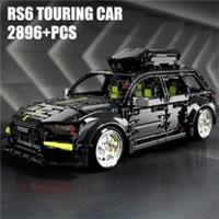 2896 pcs Audi RS6 Touring Car Building Blocks Set New