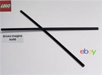 2 x Lego Technic Rigid black Hose, 18L - 75c18 - 14.4cms - 3F