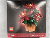 LEGO Botanicals 10370 Poinsettia Plant Flowers Building Set. New And Sealed.