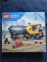 Lego City 60478 Cement Mixer Truck