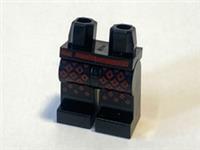 Lego 1 parts - lot - BLACK LEGS 71708 NINJAGO COLE SAMURAI PATTERN mini figure