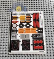 Lego Batman STICKER SHEET 1 For 76328 Batman: The Classic TV Series Batmobile