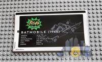 Lego Batman STICKER SHEET 2 For 76328 Batman: The Classic TV Series Batmobile