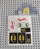 Lego Super Heroes STICKER SHEET for 6863 Batman: Batwing Battle Over Gotham City