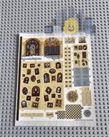 Lego Harry Potter STICKER SHEET 1 ONLY for Lego set 71043 Hogwarts Castle - New