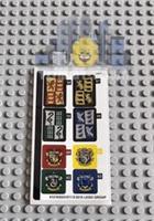 Lego Harry Potter STICKER SHEET 4 ONLY for Lego set 71043 Hogwarts Castle - New