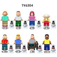 Family Guy Custom LEGO Minifigures Peter Griffin Family 8 Figure Set