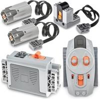 5Pcs Power Functions Technic Motor Remote Receiver Battery Box Fit For Lego
