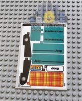 Lego Technic STICKER SHEET ONLY for Lego set 42227 Jeep Wrangler Rubicon SUV