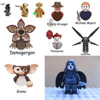 Custom Lego Halloween Horror Minifigures Toys Figures Collectibles Pennywise
