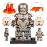 Iron Man Custom Lego MK1 Minifigure Marvel Tony Stark Figure Toy