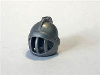 LEGO ORIGINAL PART 6125711 MINI TOURNAMENT HELMET silver metalic CASTLE KINGDOMS