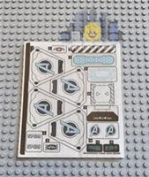 Lego Super Heroes STICKER SHEET ONLY For Lego Set 76153 Avengers Helicarrier