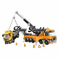 Recovery Tow Truck with Crane (60467) 793PCS Building Blocks w/ 3 Figures